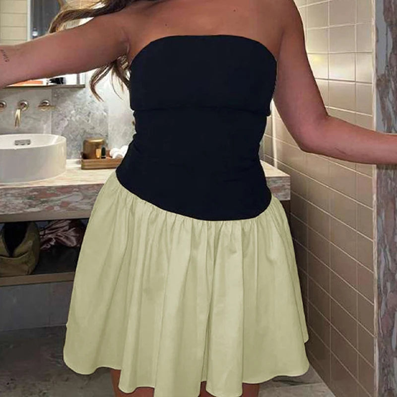 Robe Courte Bustier Femme