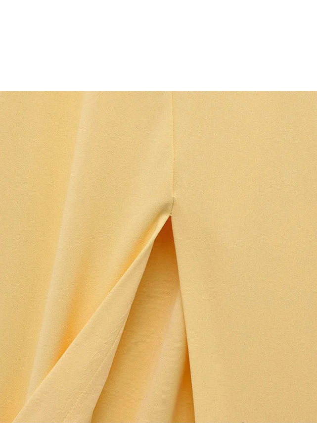 Robe décontractée vintage pour femme