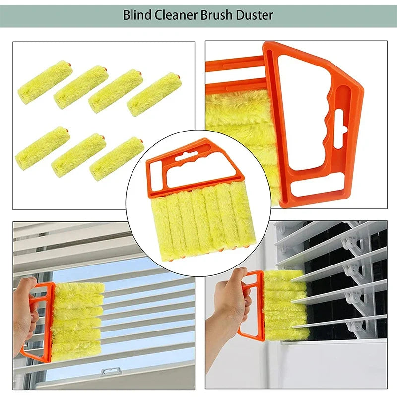 Brosse de Nettoyage Microfibre pour Vitres & Climatiseur
