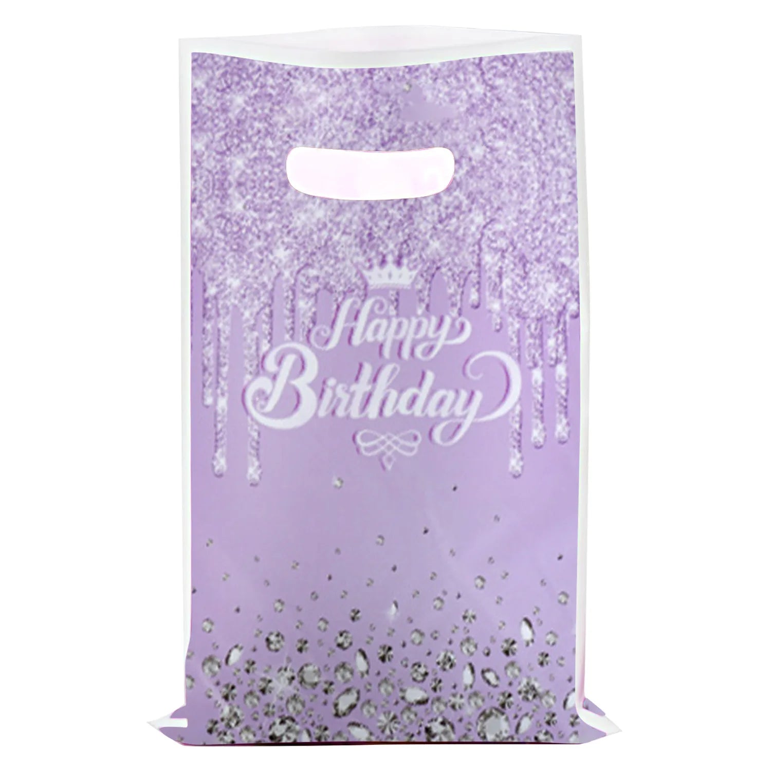 Lot de 10-50 Sacs Cadeaux en Plastique pour Anniversaire