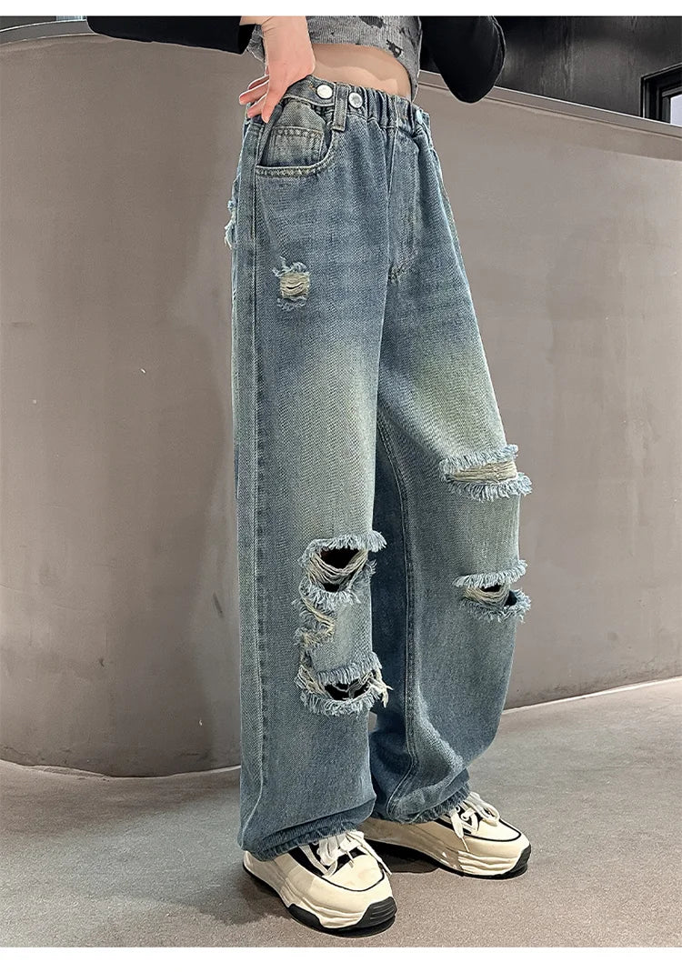 Ripped Jeans for Girls