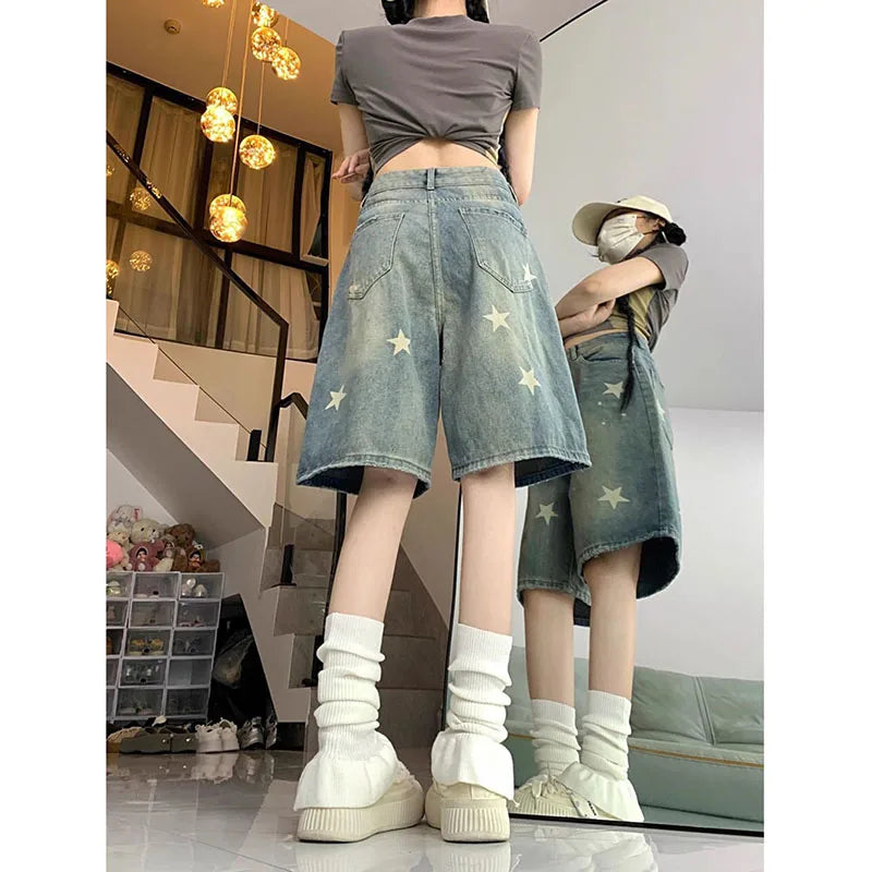 Short en Jean Vintage Femme