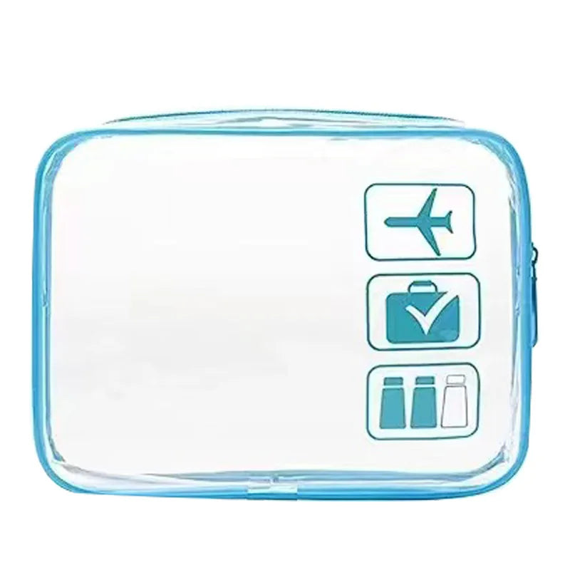 Trousse Transparente avec Fermeture Zippée