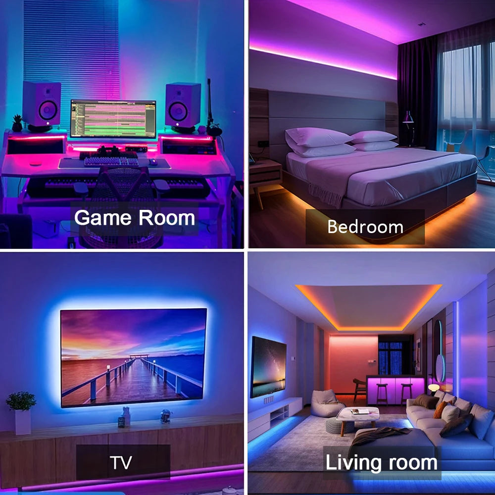 Ruban LED RGB Intelligent 5 m, 10 m, 20 m ou 30 m