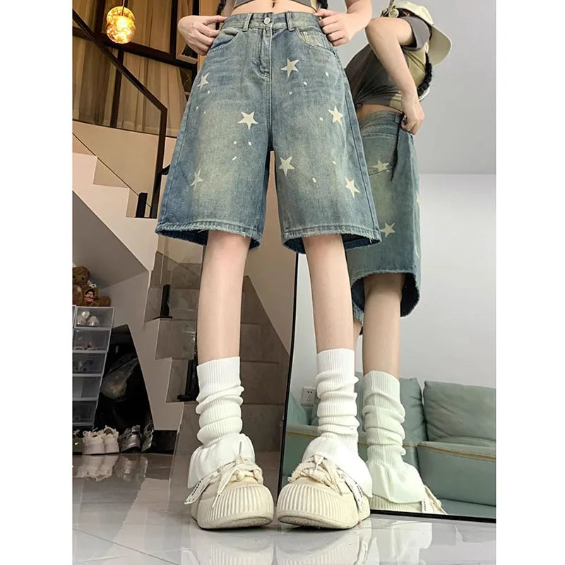 Short en Jean Vintage Femme
