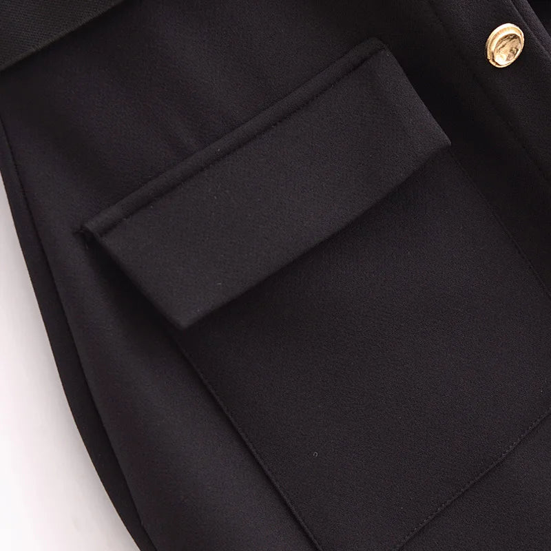 Robe Femme Élégante Sans Manches, Boutonnée avec Ceinture