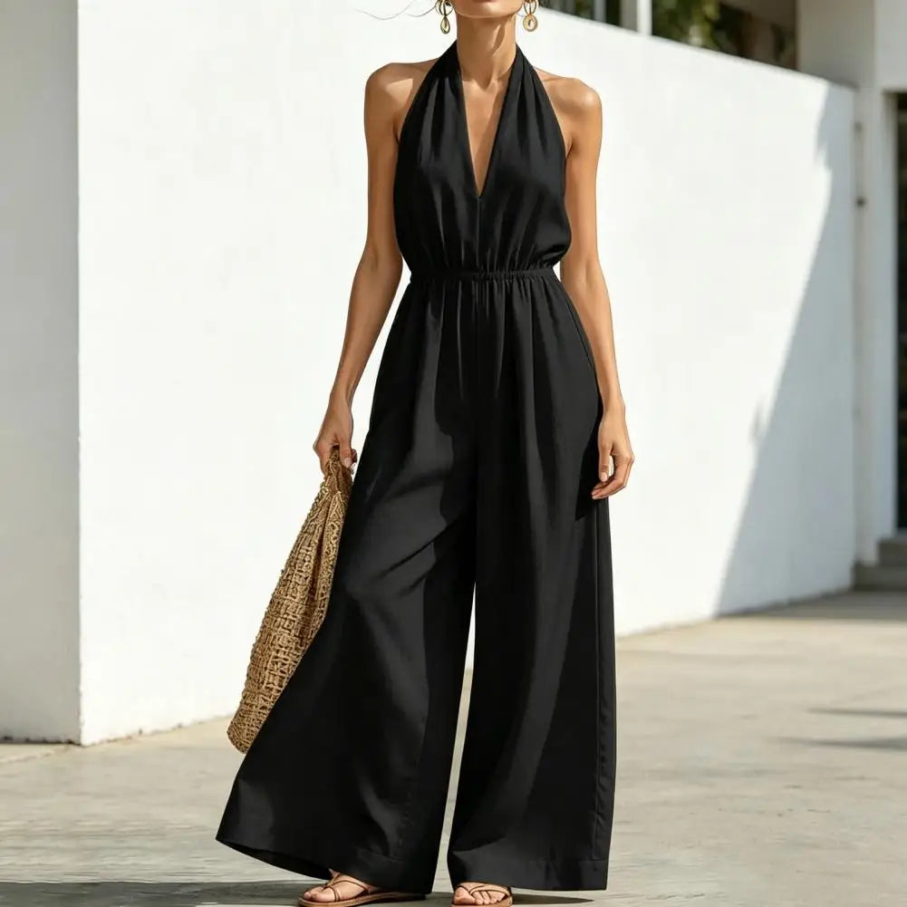 Combinaison Femme Été Casual Sans Manches