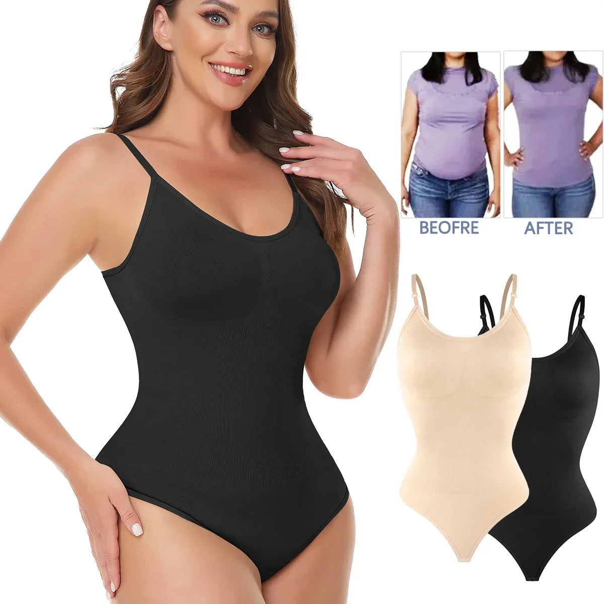 Body gainant grande taille pour femme