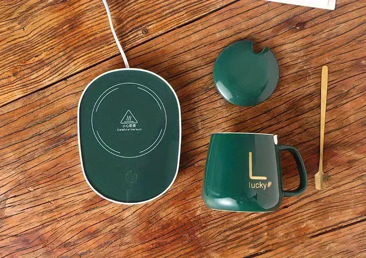 Coffret Cadeau Tasse Chauffante 55° avec Thermostat