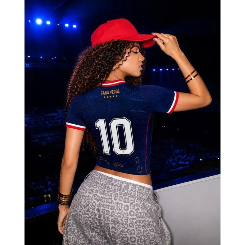 Crop Top Femme Cap-Vert