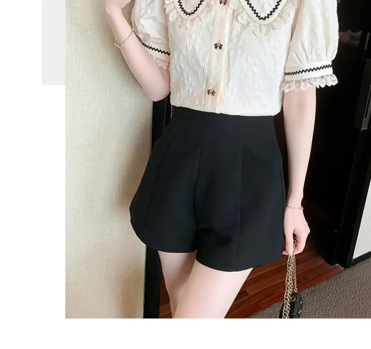 Haut Chic à Col Claudine