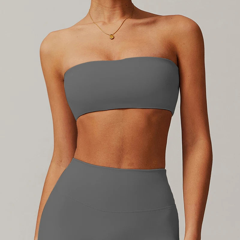 Brassière Bandeau Sport Femme