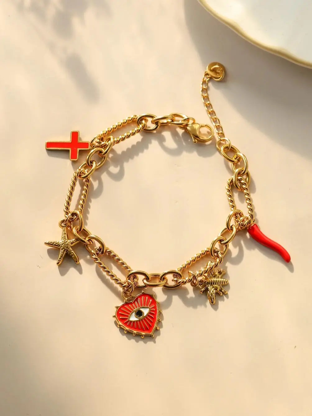 Bracelet Charms Femme Vintage