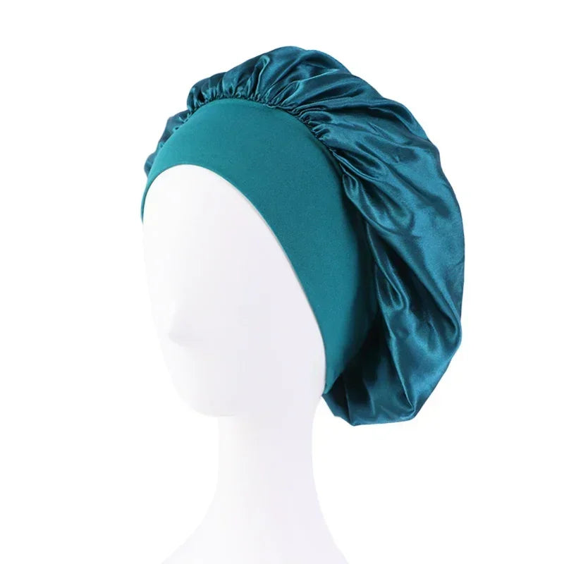 Bonnet de Nuit Large en Satin