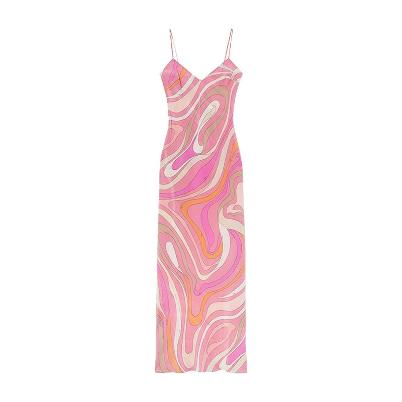 Robe Longue Femme Imprimée