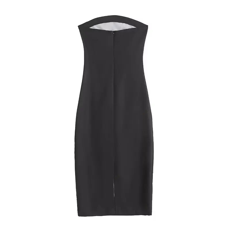 Robe Longue Femme Sans Bretelles