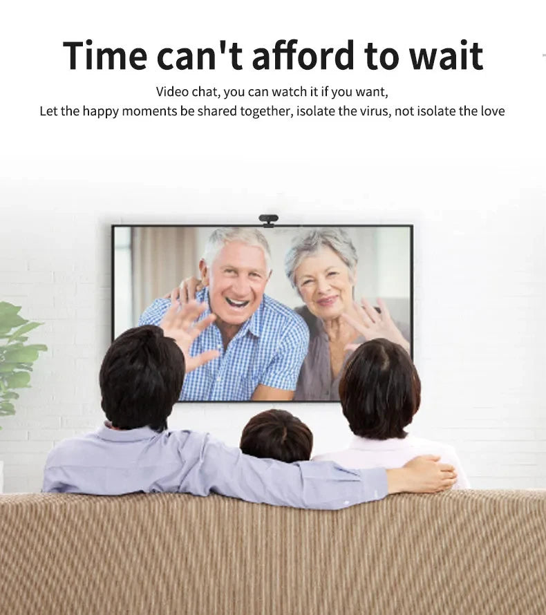 Caméra Web USB 1080P HD avec Microphone Intégré