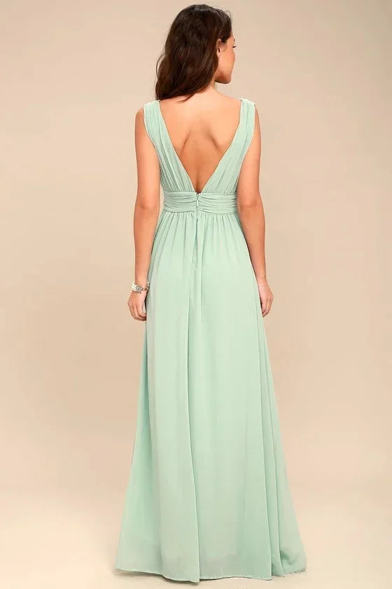 Sexy Robe Longue Dos Nu Femme