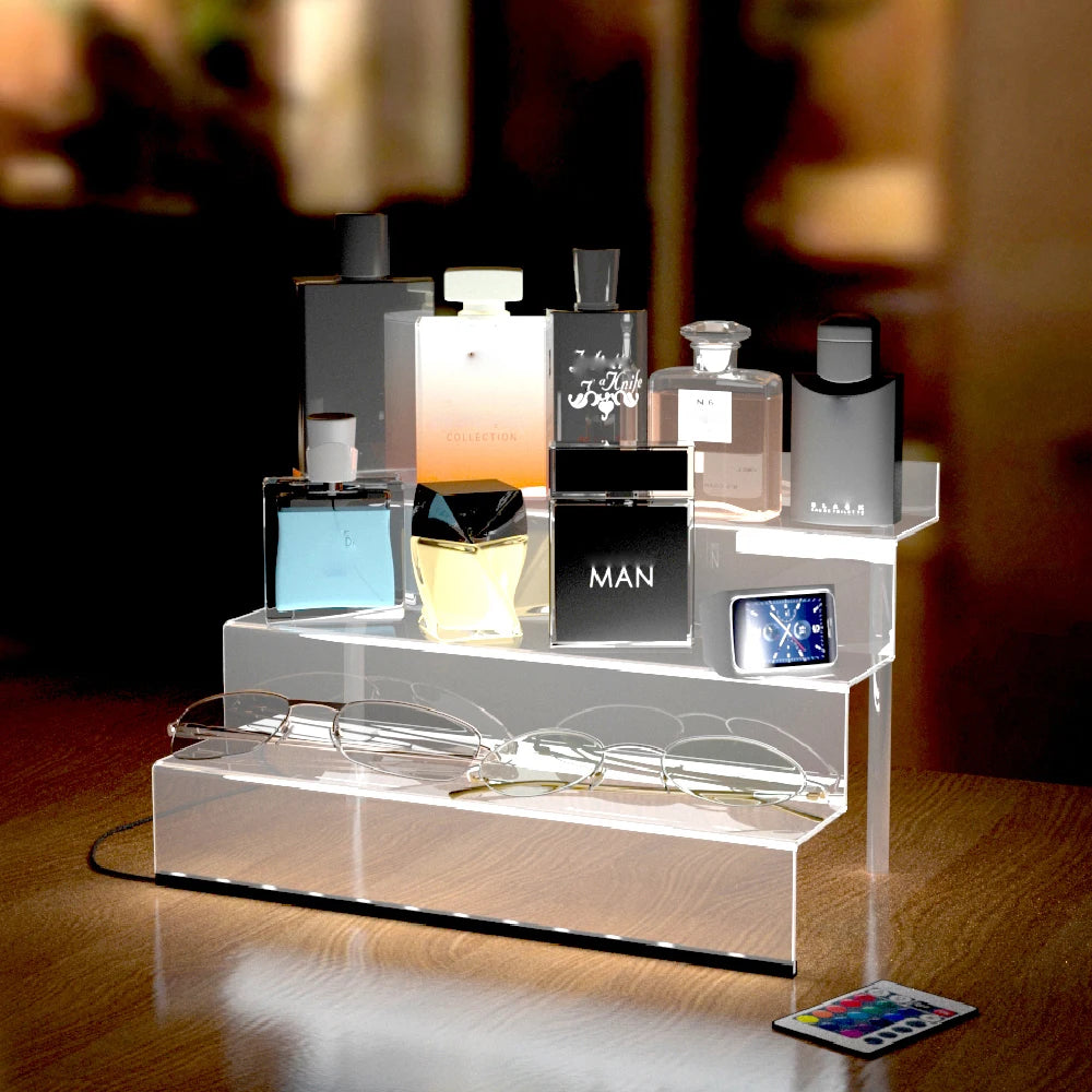 Présentoir en Acrylique avec Lumières LED