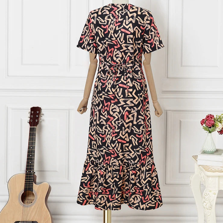 Robe Maxi Bohème Vintage Été Femme