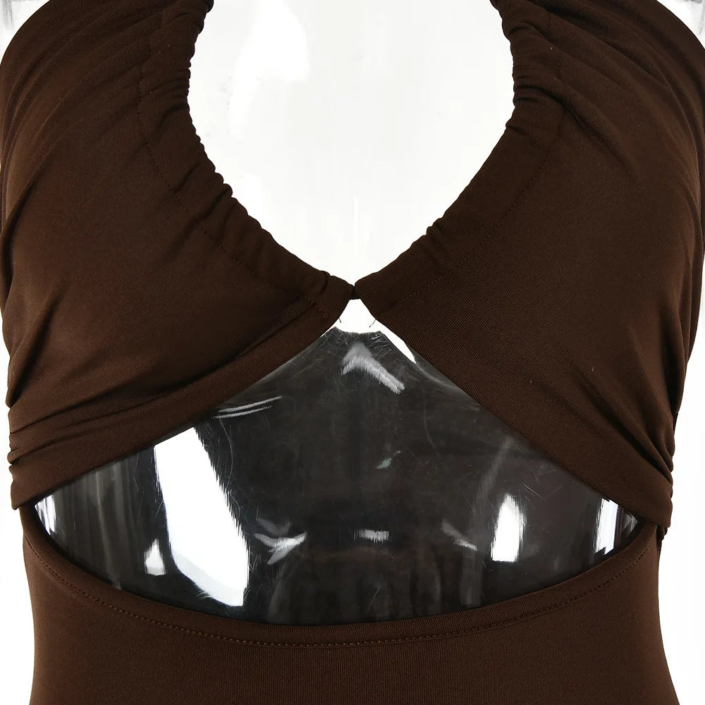 Robe Midi Femme Dos Nu