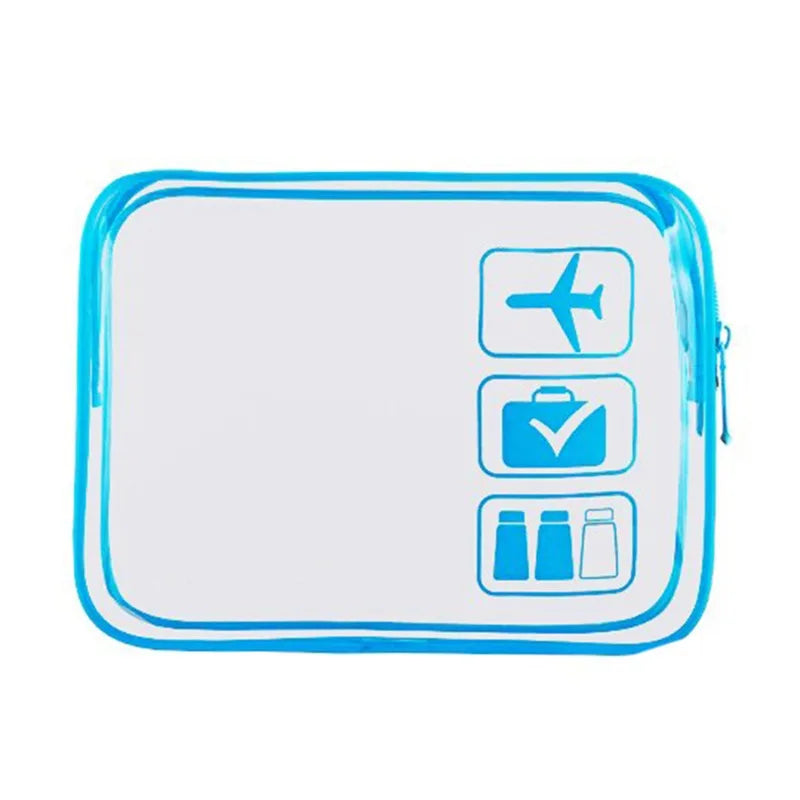 Trousse Transparente avec Fermeture Zippée