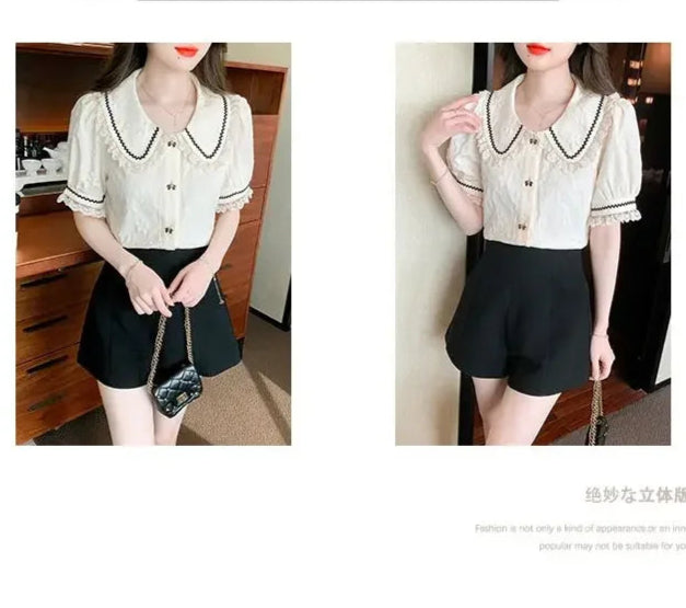 Haut Chic à Col Claudine