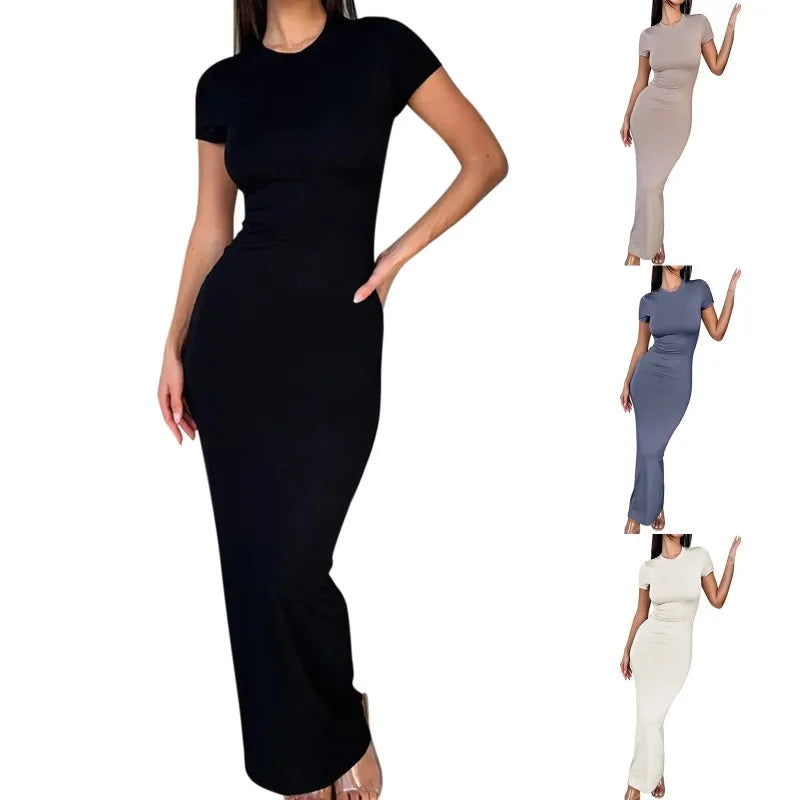 Robe Longue Femme Sexy Moulante Bodycon