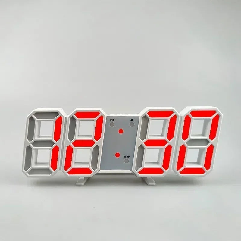 Horloge Numérique LED 3D