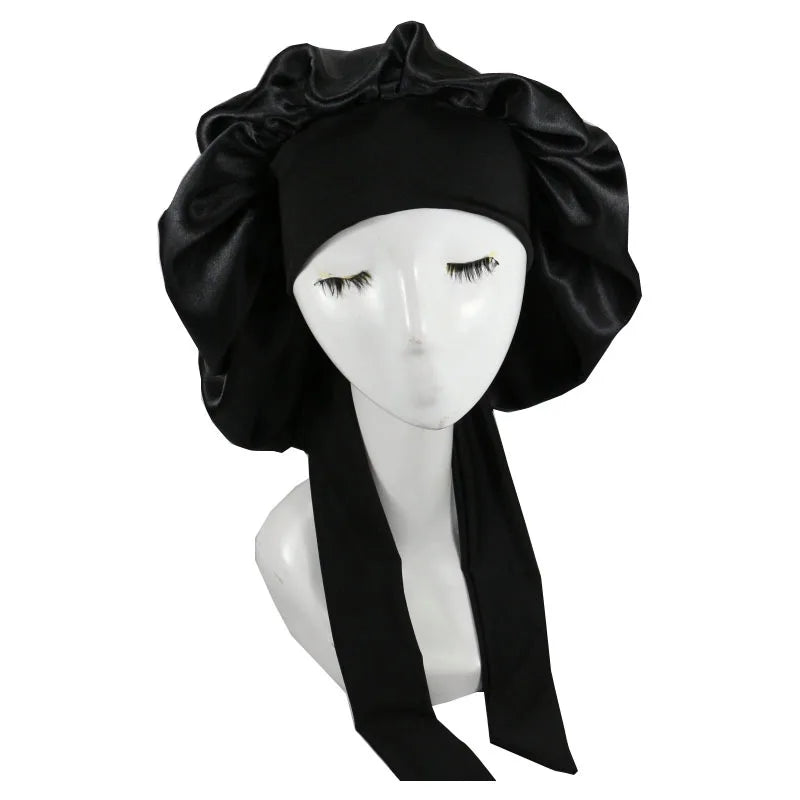Bonnet de Nuit en Satin