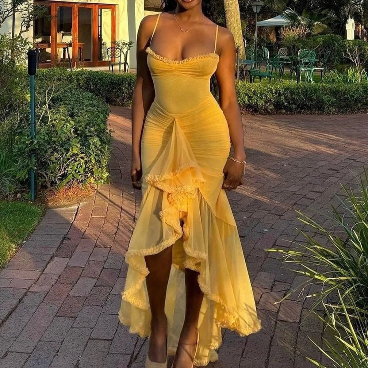 Robe de Soirée Longue Femme