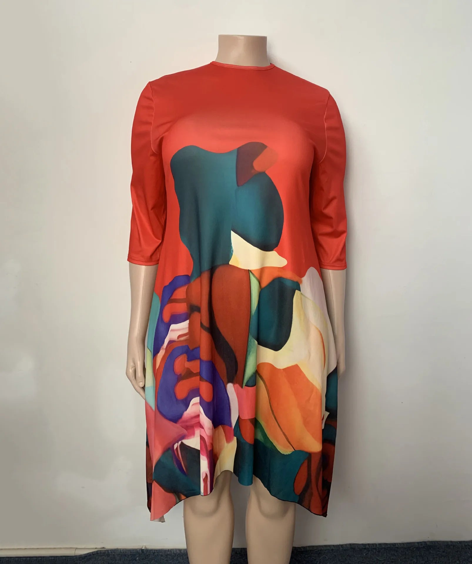 Robe d'Été Femme Grande Taille