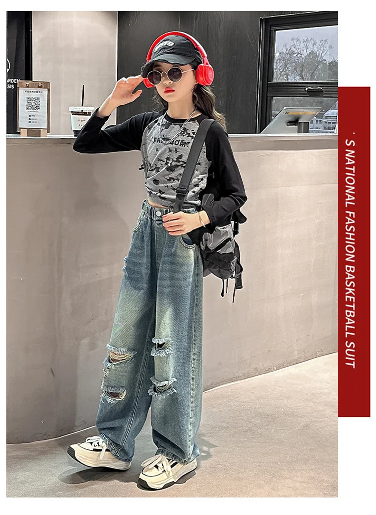 Ripped Jeans for Girls