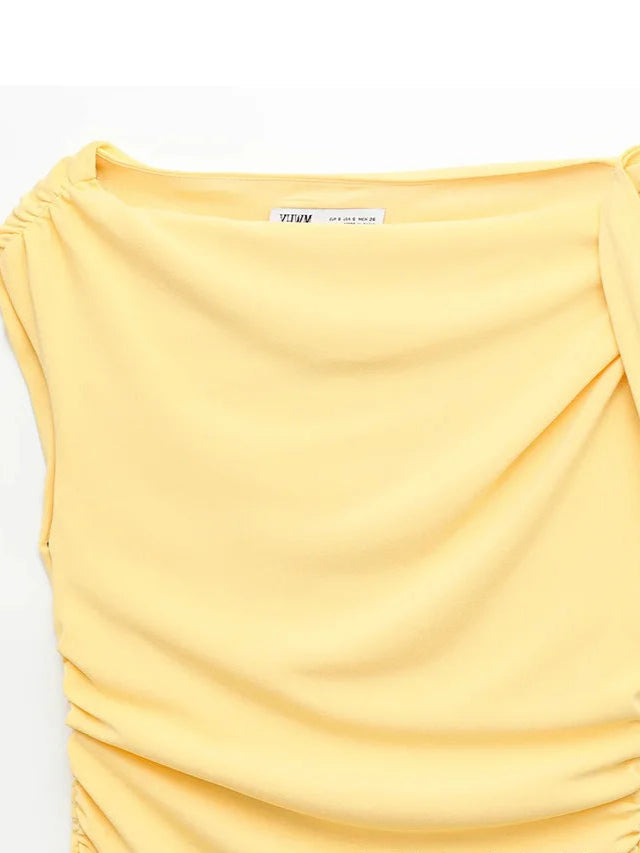 Robe décontractée vintage pour femme