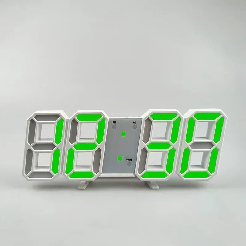 Horloge Numérique LED 3D