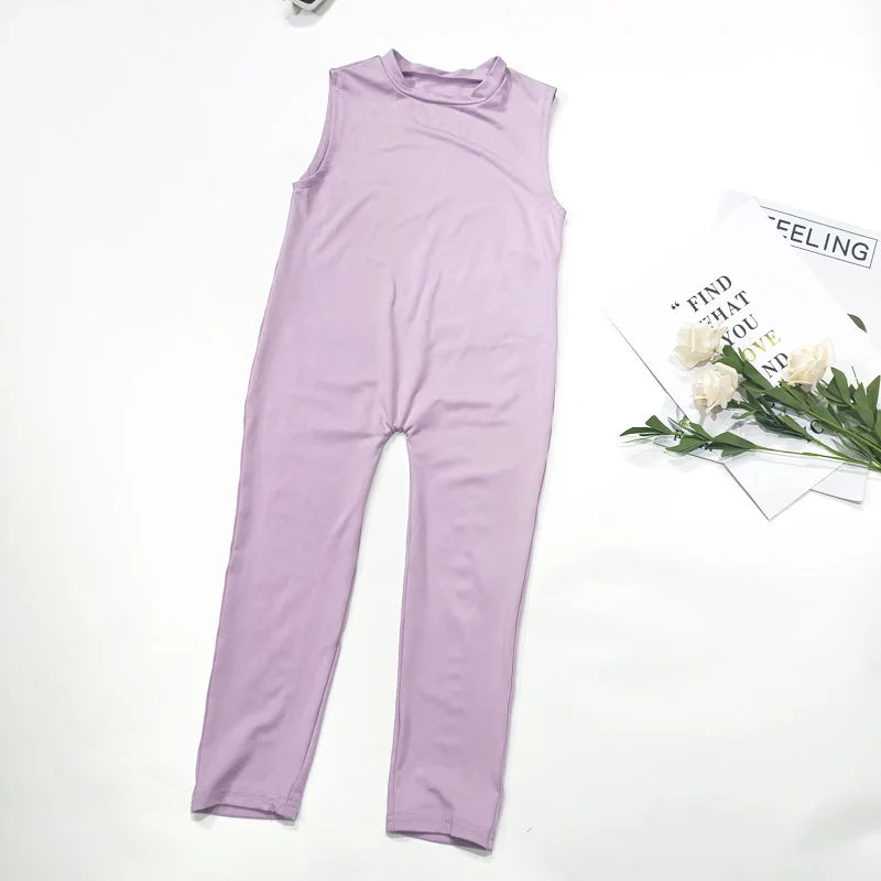 Sleeveless Baby Jumpsuit