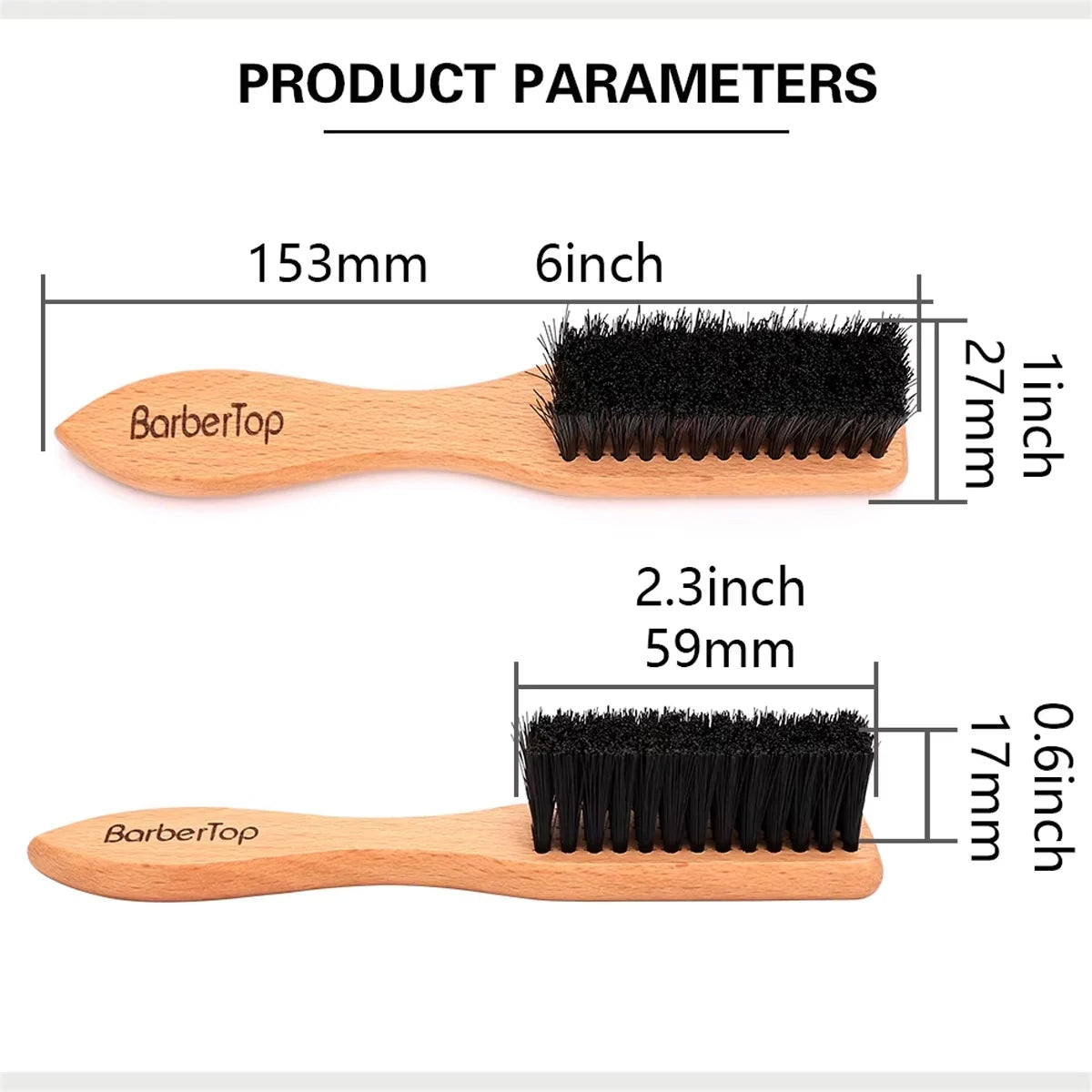 Brosse à Barbe Professionnelle Homme