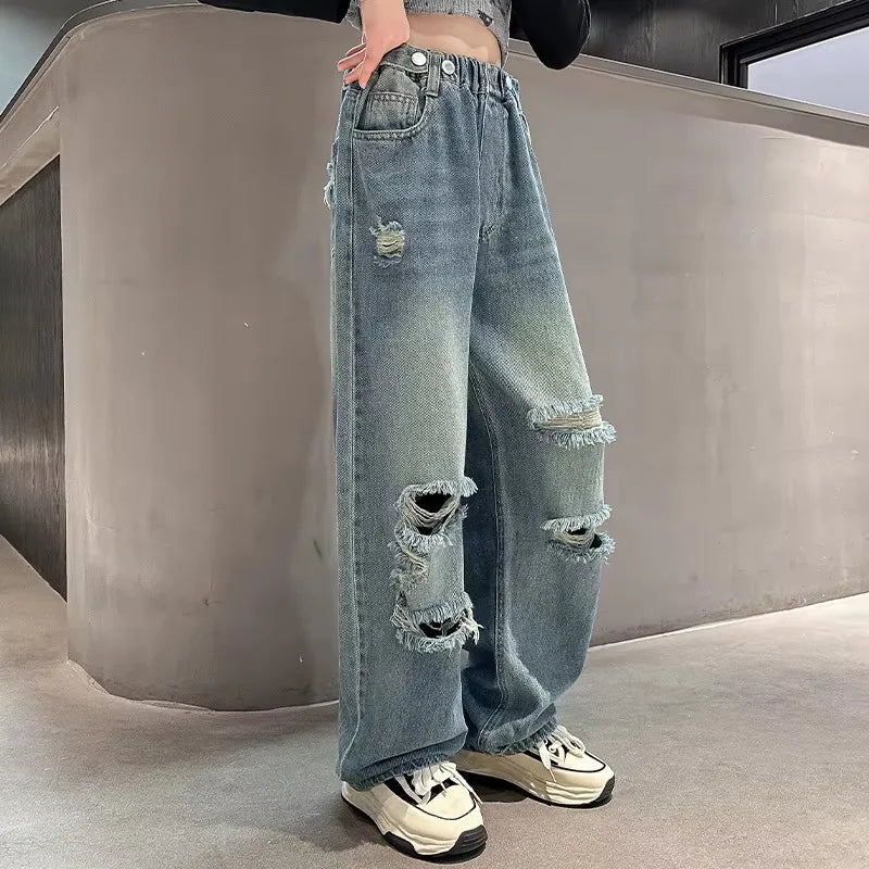 Ripped Jeans for Girls