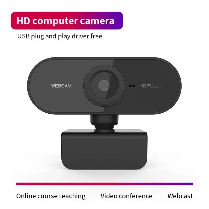 Caméra Web USB 1080P HD avec Microphone Intégré