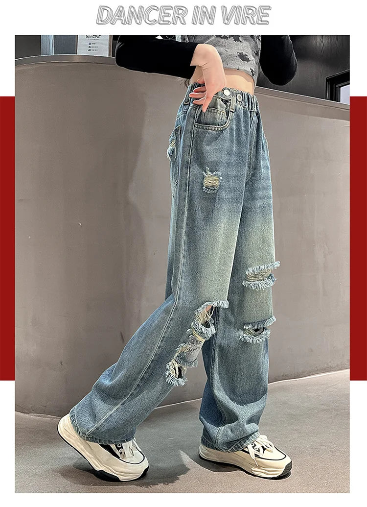 Ripped Jeans for Girls