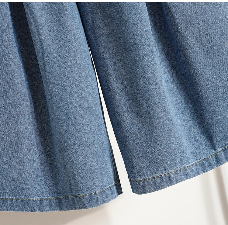 Short en Jean Femme Taille Haute