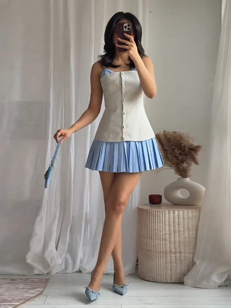 Robe Courte Femme Élégante