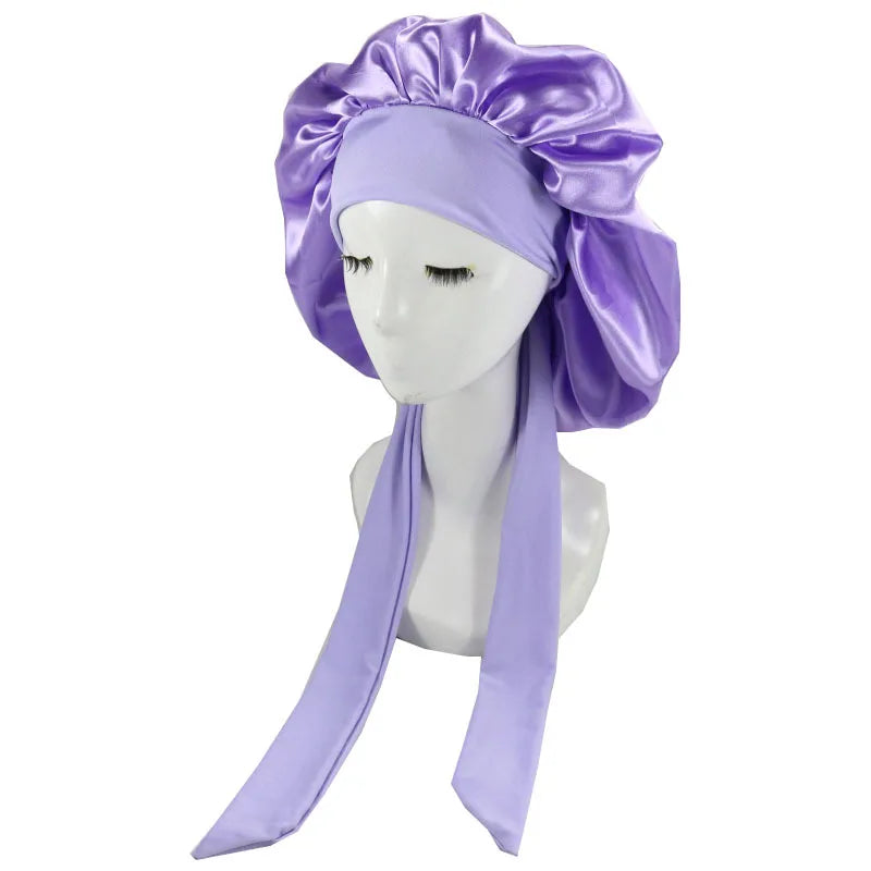 Bonnet de Nuit en Satin