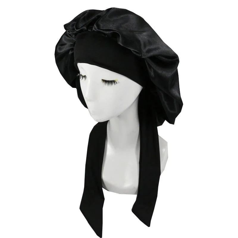 Bonnet de Nuit en Satin