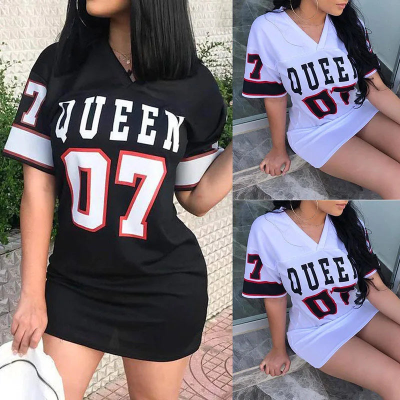 Robe T-shirt Femme « Queen »