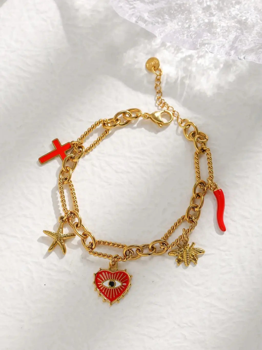 Bracelet Charms Femme Vintage