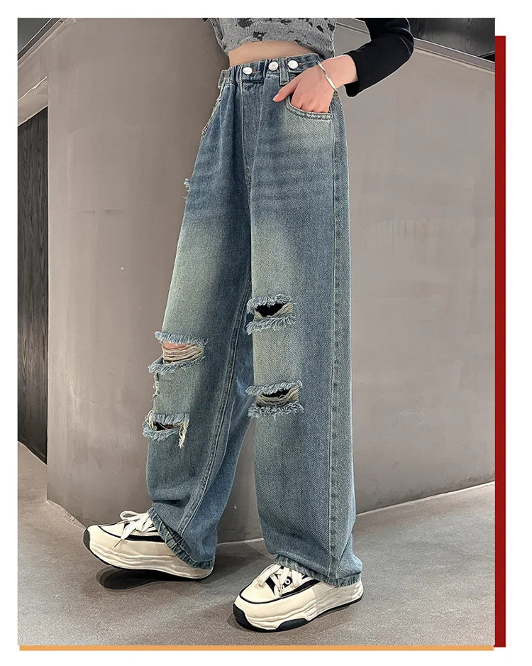 Ripped Jeans for Girls