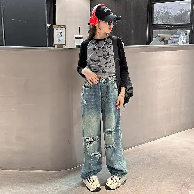 Ripped Jeans for Girls