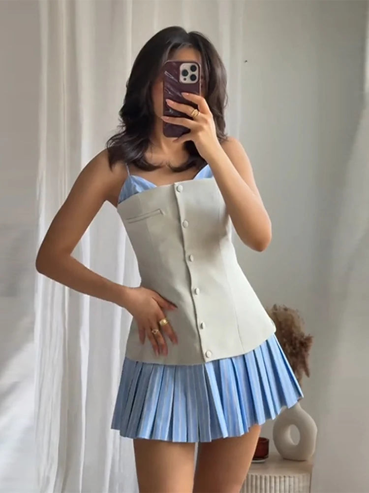 Robe Courte Femme Élégante