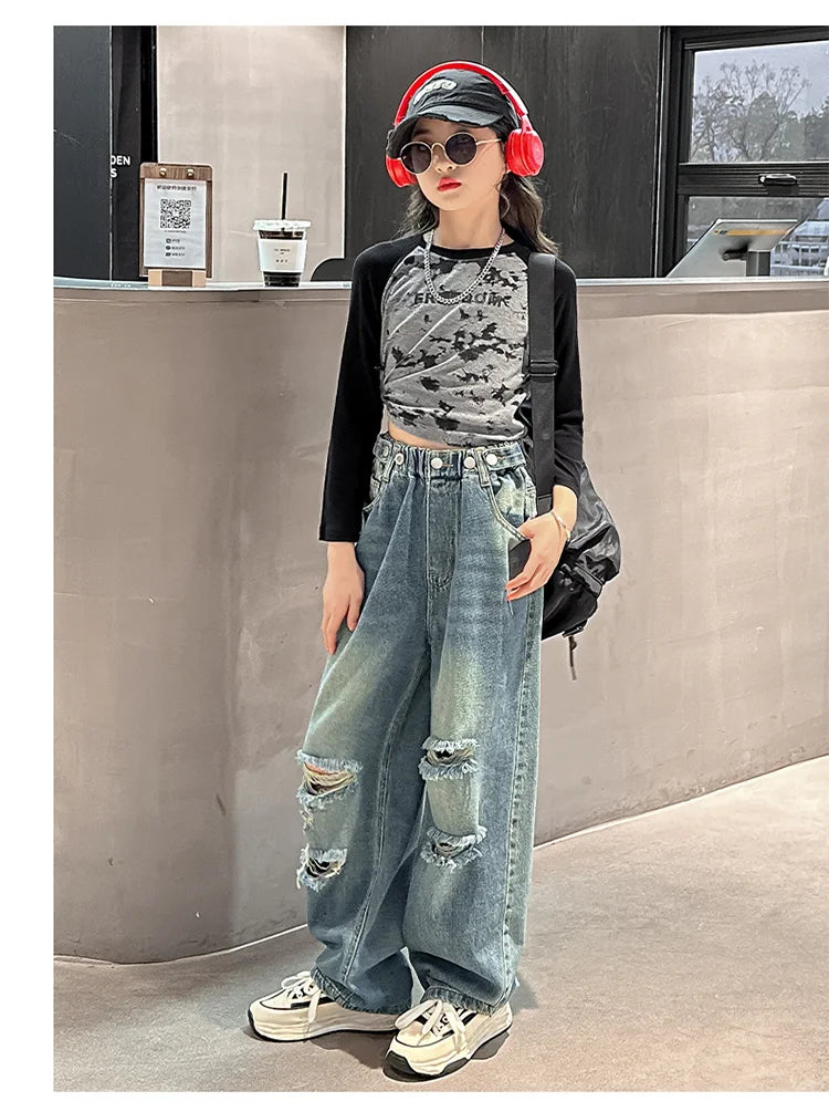 Ripped Jeans for Girls